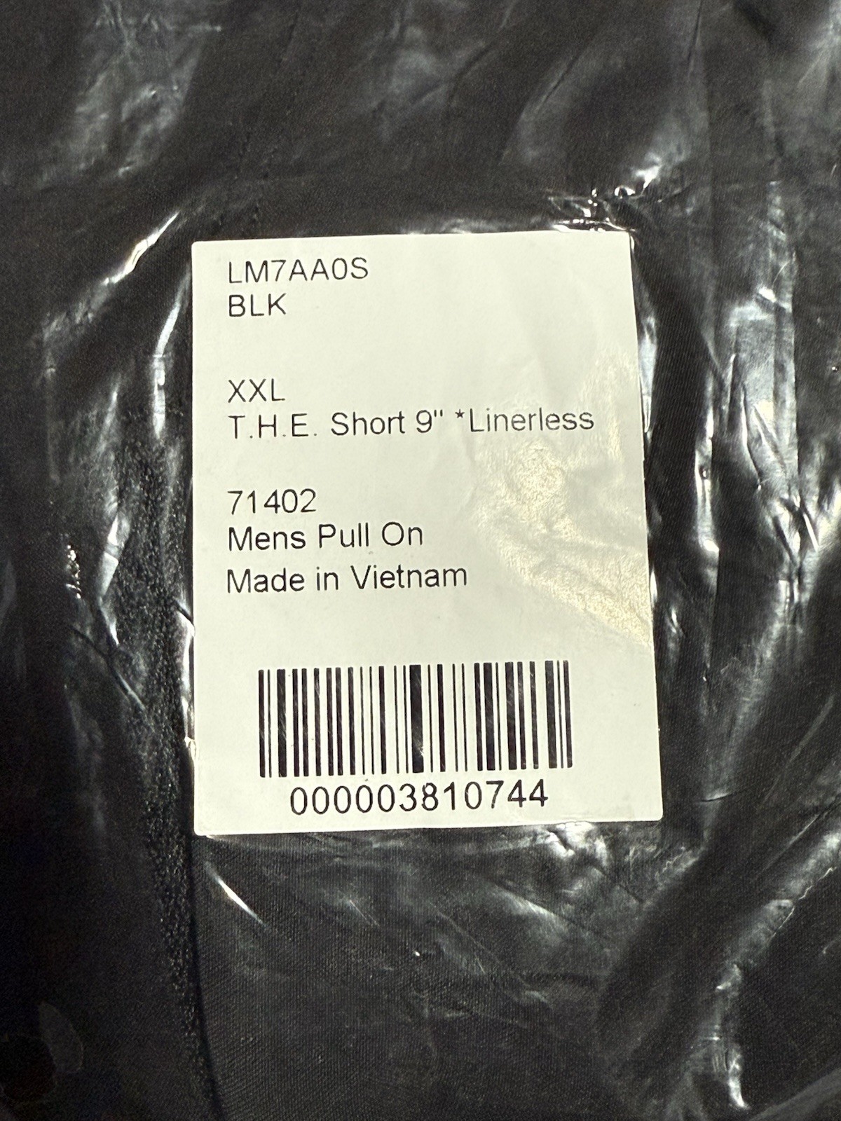 Lululemon T.H.E. Short 9″ Linerless BLACK XXLarge-LM7AAOS BLK Men’s New