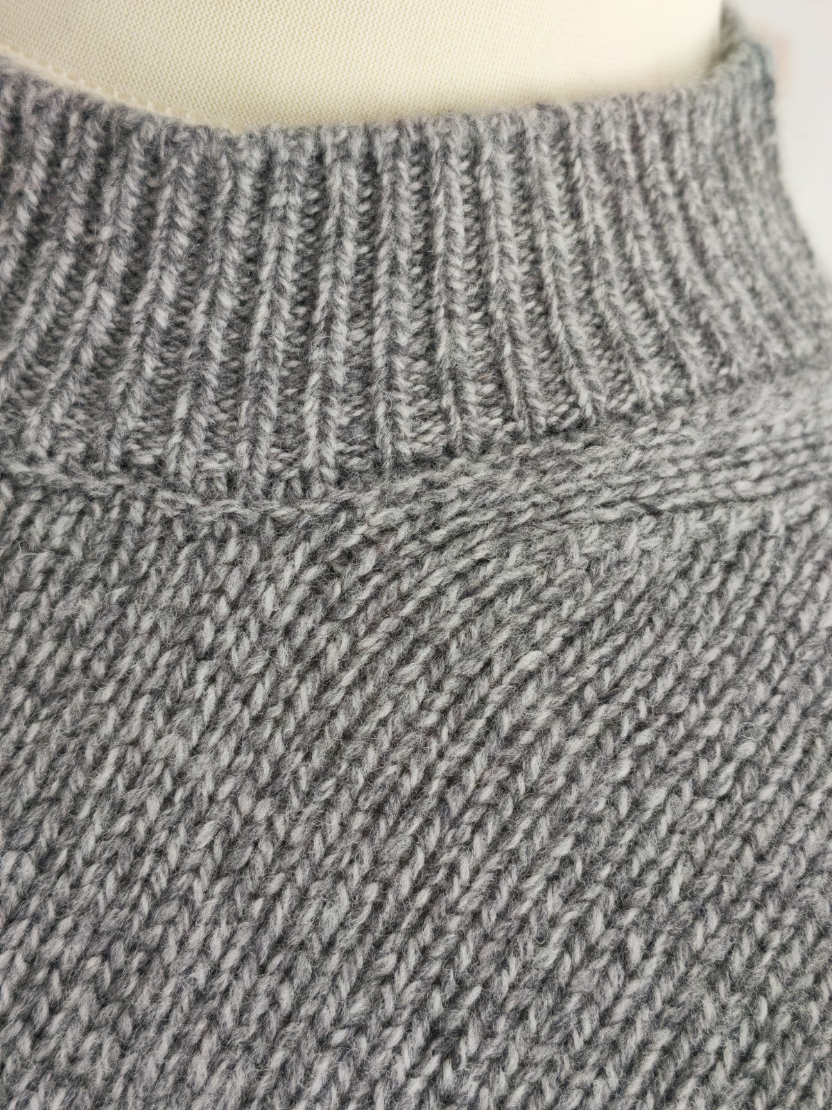 Pull Love Firenze 100% wool mens jumper size XXL grey