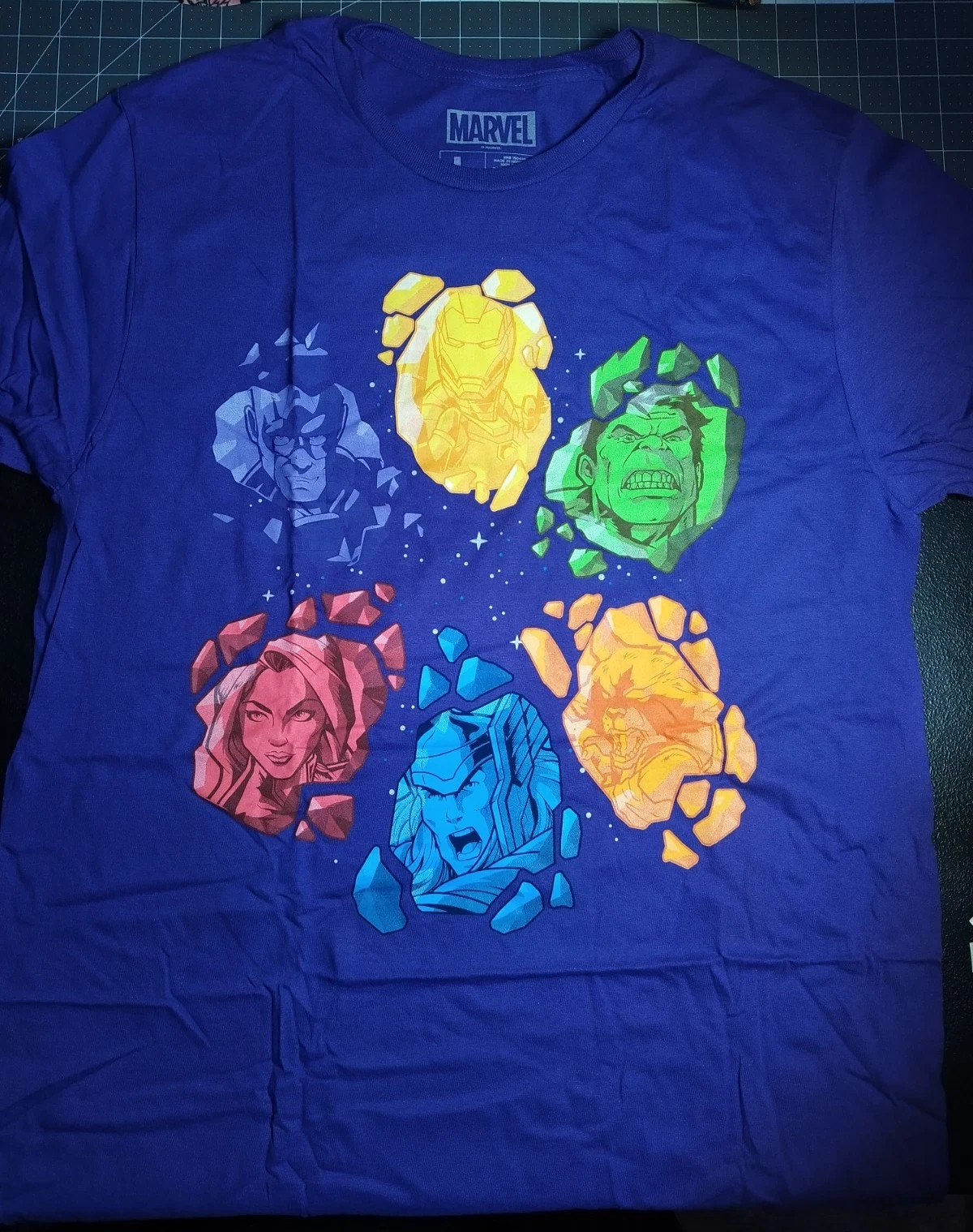 Loot Crate Tees April 2019 Marvel’s Avengers Infinity Stones T-Shirt CHOOSE SIZE