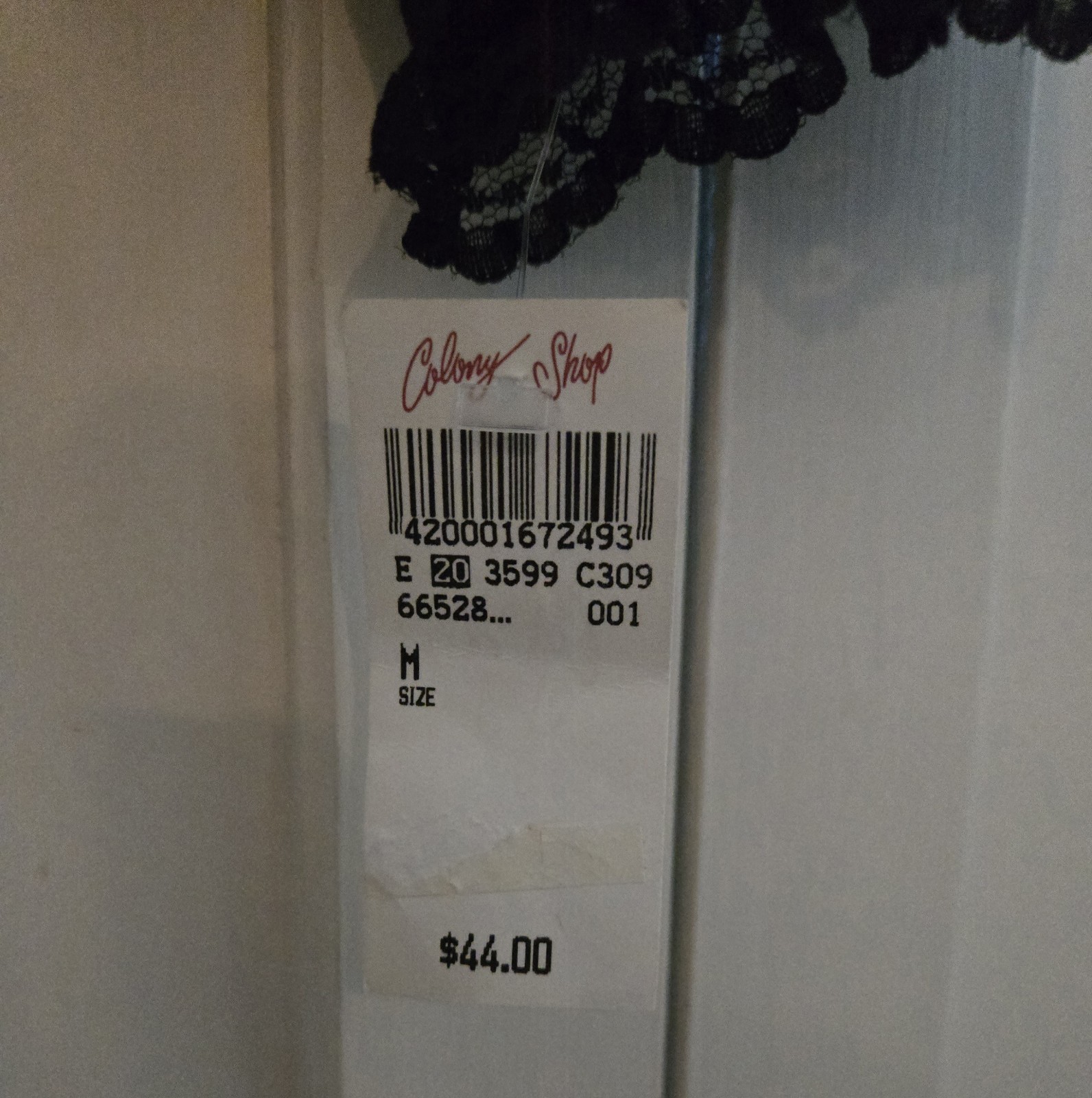 Claudia Richard Size Medium Black Lace Trimmed Blazer