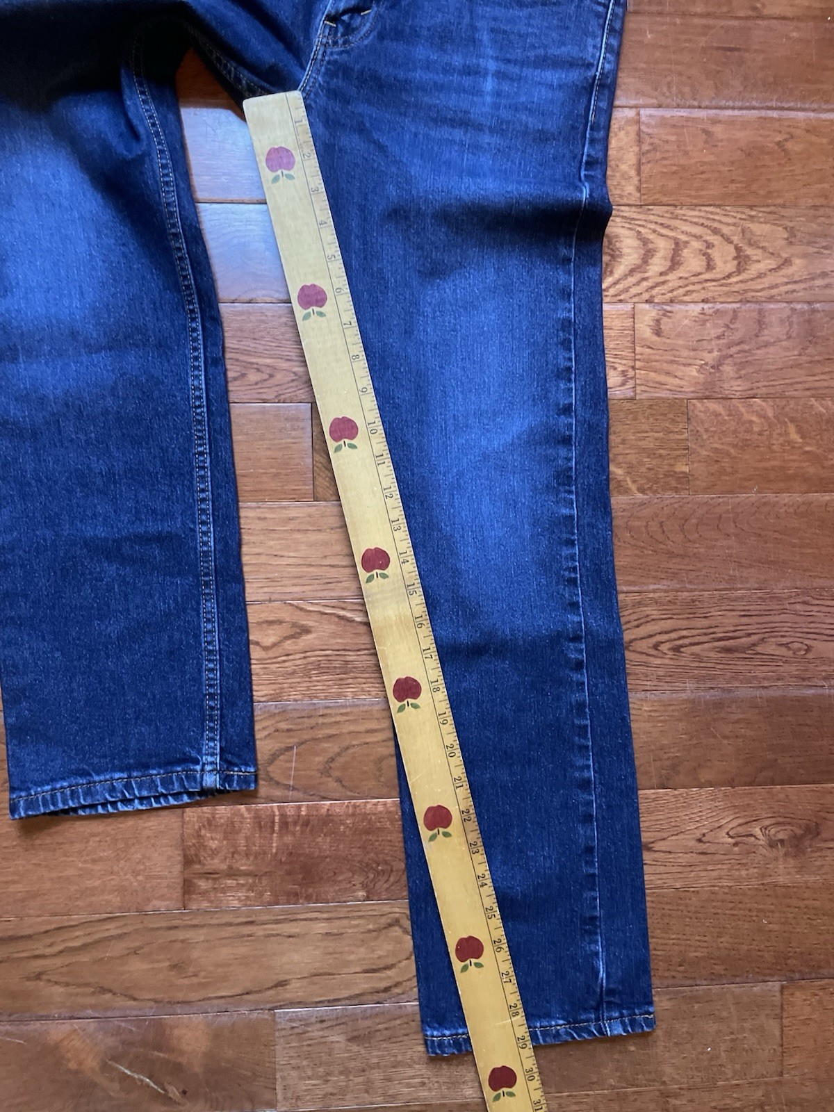 Levi’s 513 Jeans 30×30 Men’s Stretch Slim Fit Zip Fly Straight Denim Dark Blue