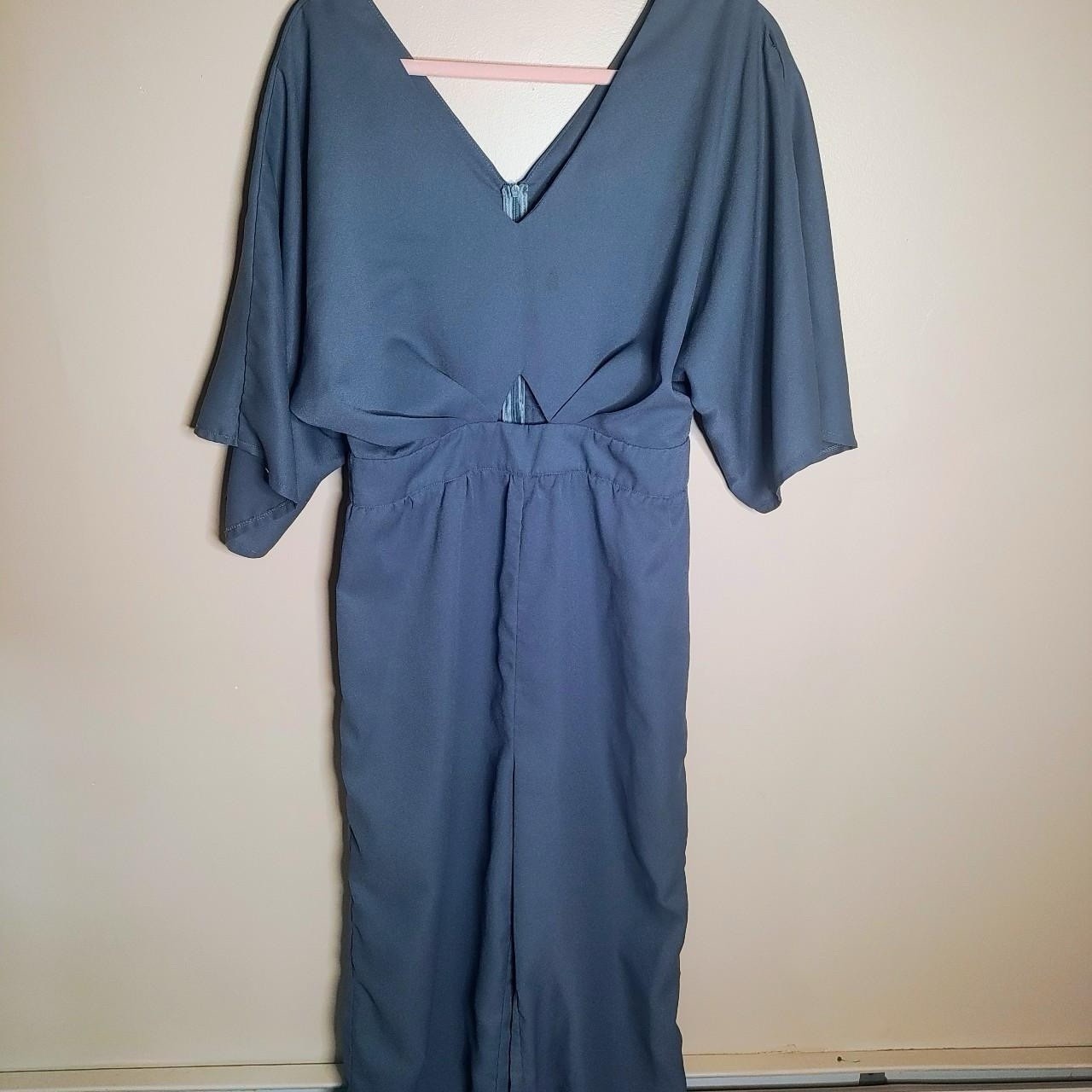 Boohoo Blue Jumpsuit Size 10 Blue Women