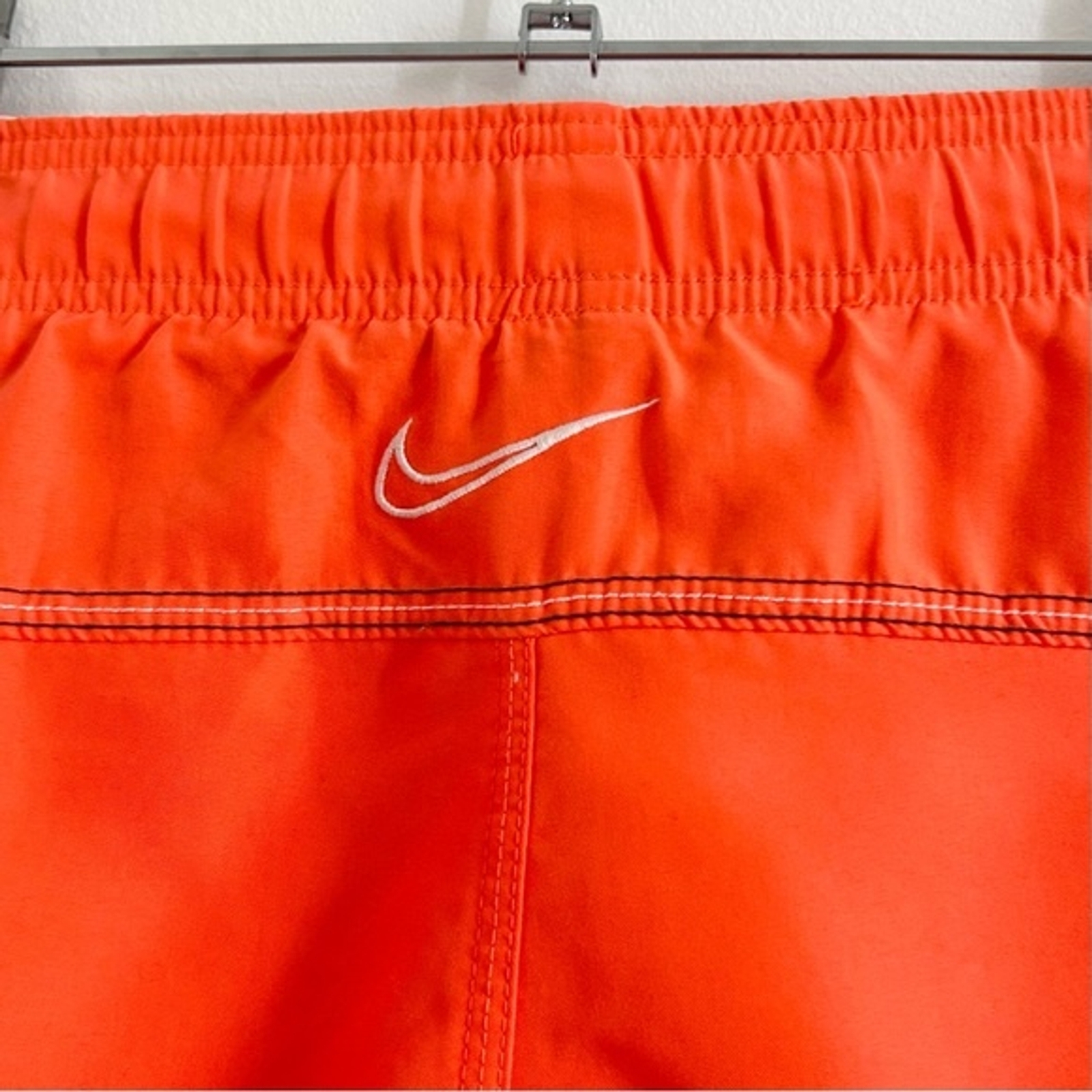 Nike Core Velocity Volley Shorts / Swim Trunks in Orange size Medium Cargo