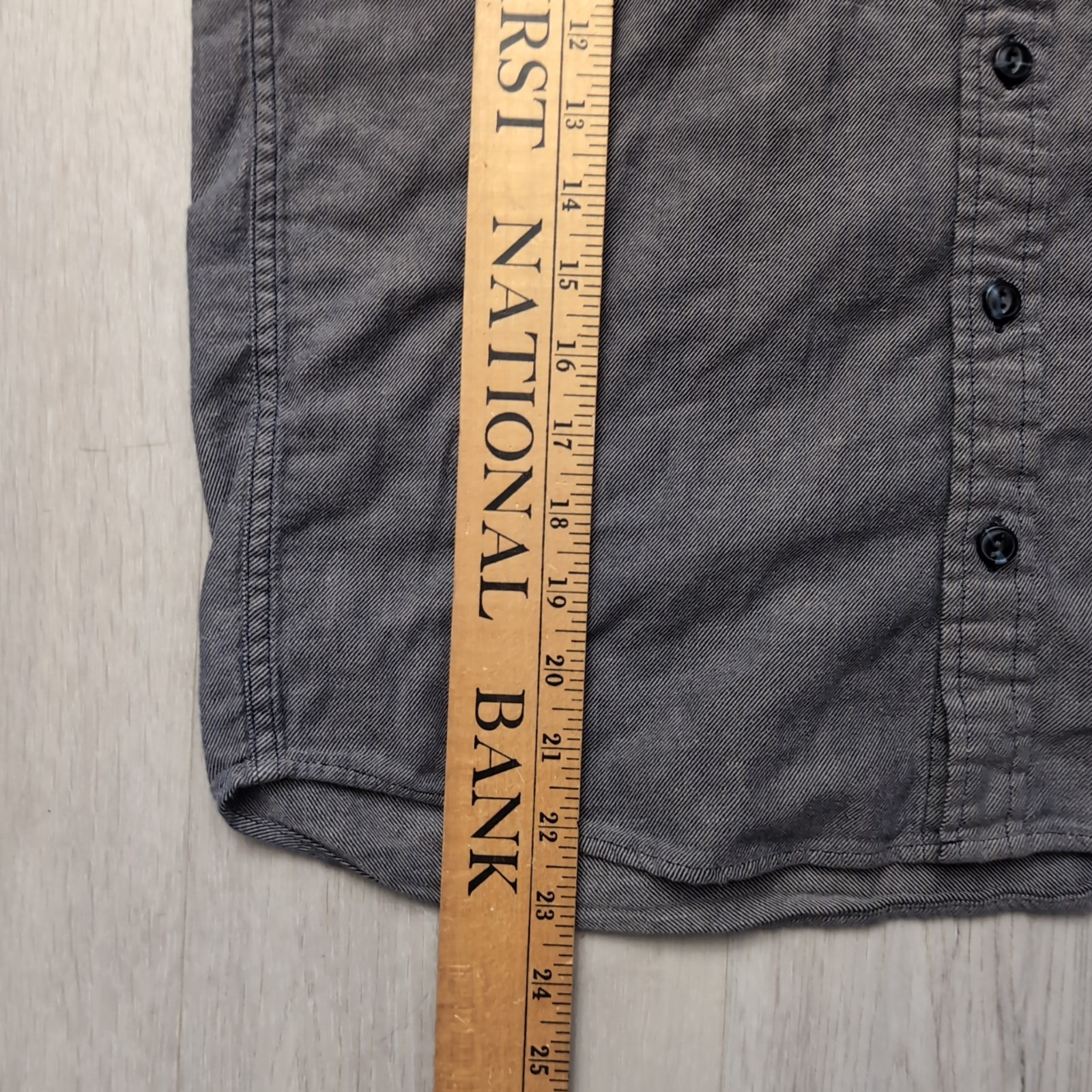 Patagonia LightweightvFjord Flannel Shirt Mens Small Measurements In Pictures