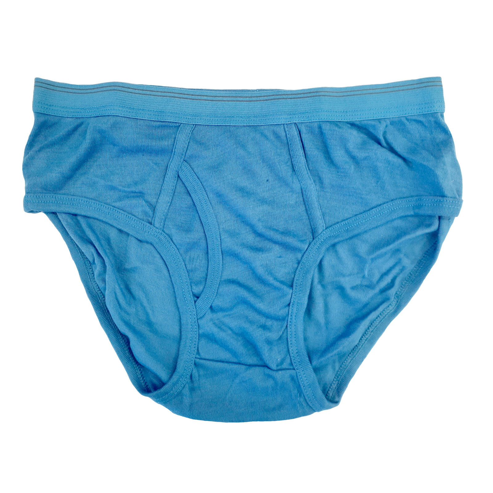 6 Pk Men Solid Colors Briefs Breathable Cotton Underwear Vintage style Full Rise