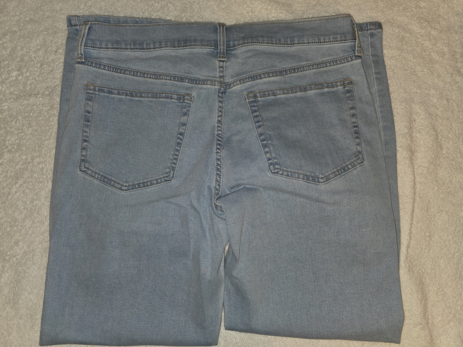 NWT George Men’s Regular Fit 31 x 30 Light Wash Stretch Cotton Jeans