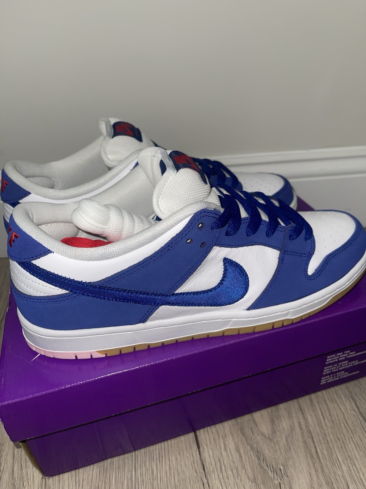 Nike SB Dunk Low Dodgers Brand New 10.5 Deep Royal Blue Ohtani Los Angeles LA DS