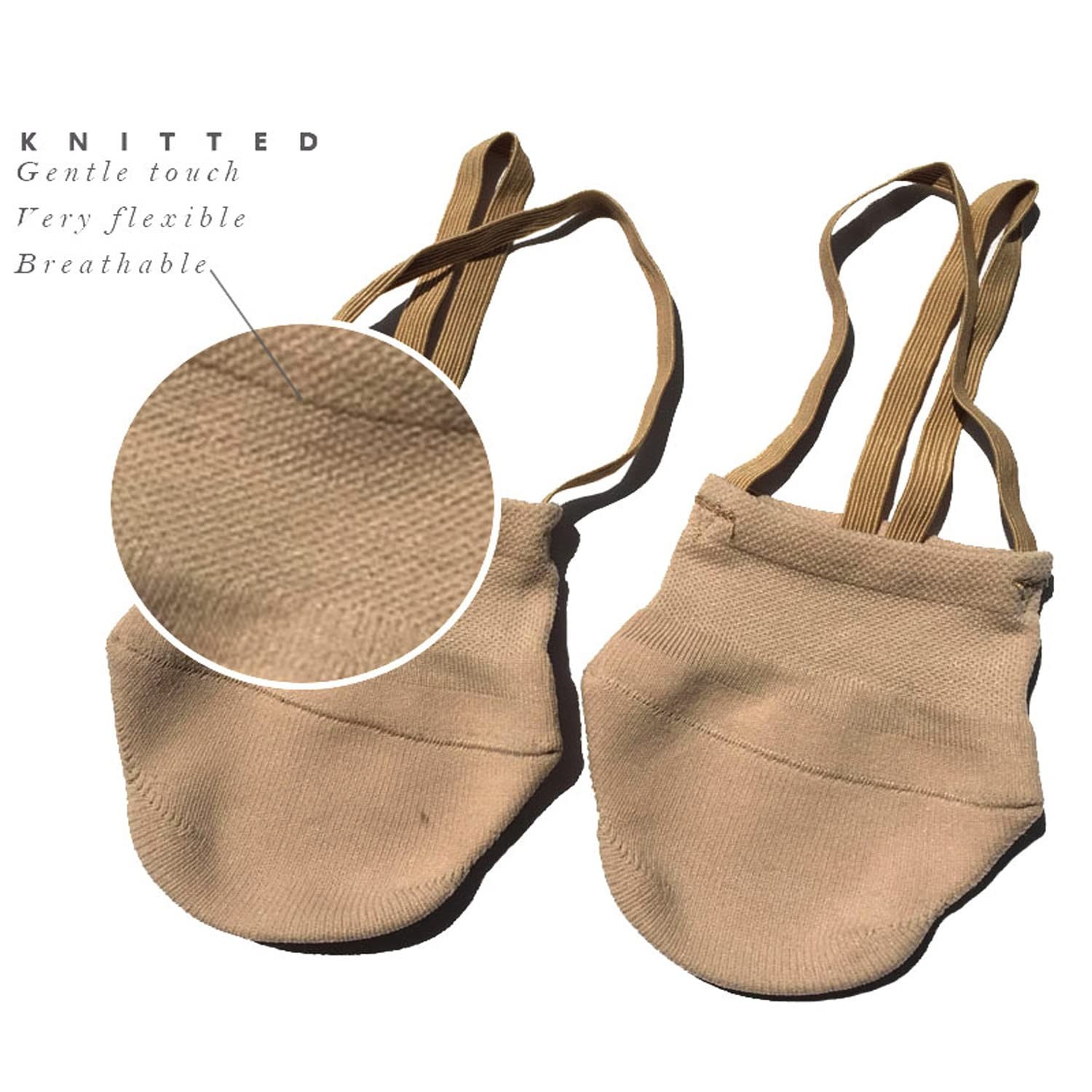 Half Toe Shoe Knitted Cotton Ballet Shoes/Ballet Slippers for Rhythmic Gymnas…
