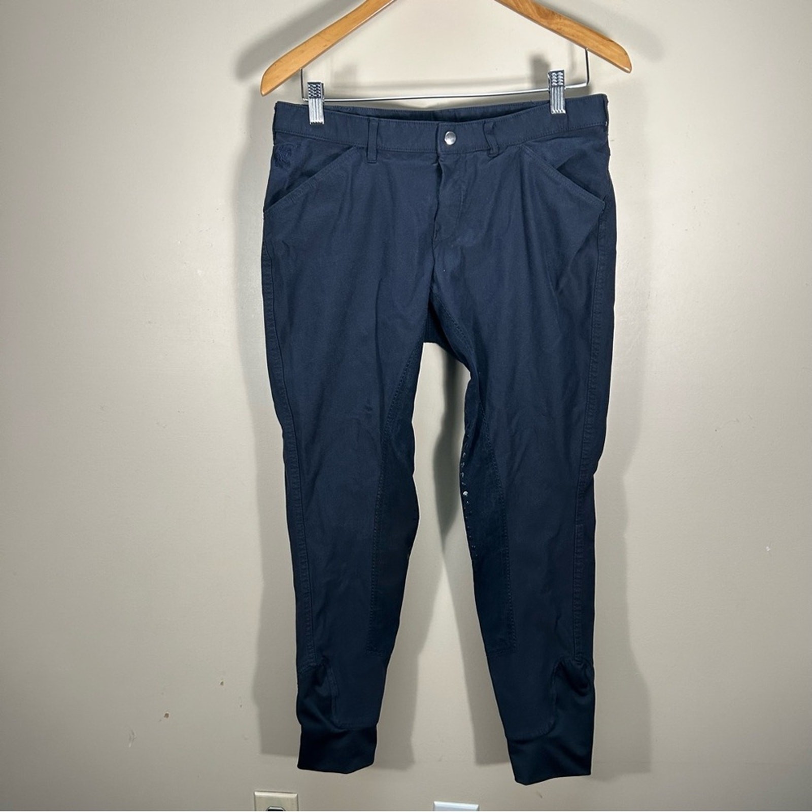 Kingsland Equestrian Navy Riding Breeches Women’s Size 36 US 28