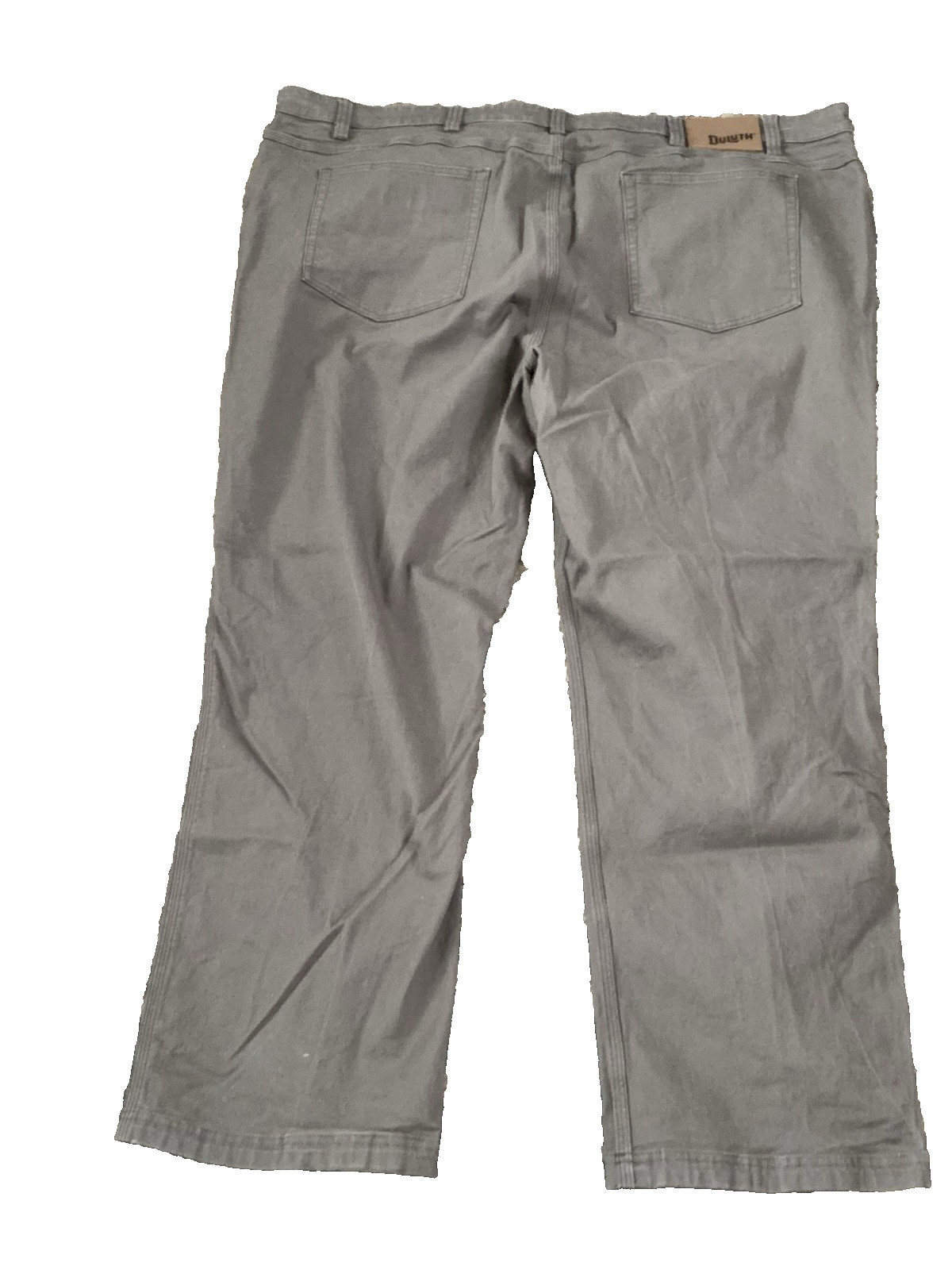 Duluth Trading Fire Hose Ultimate Cargo Work Mens Pants 48×32 Gray Relaxed