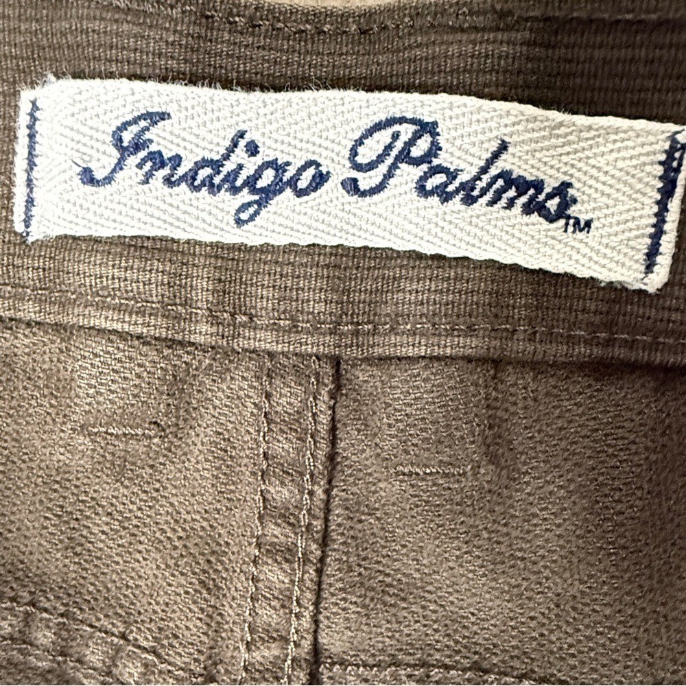 Indigo Palms Tommy BahamaClassic Fit Brown Cordoroy Pants 36X30(hemmed to 28)