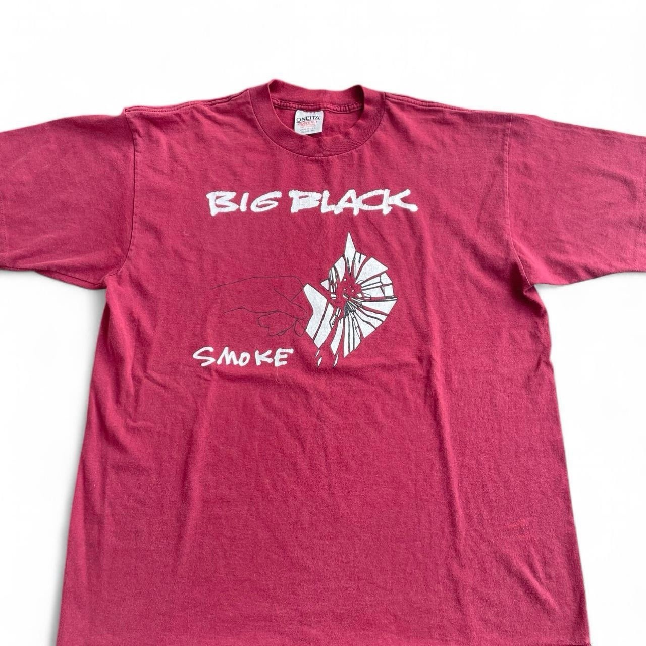 90s Big Black Smoke XL Vintage Shellac Steve Albini Nirvana Unwound Sonic Youth