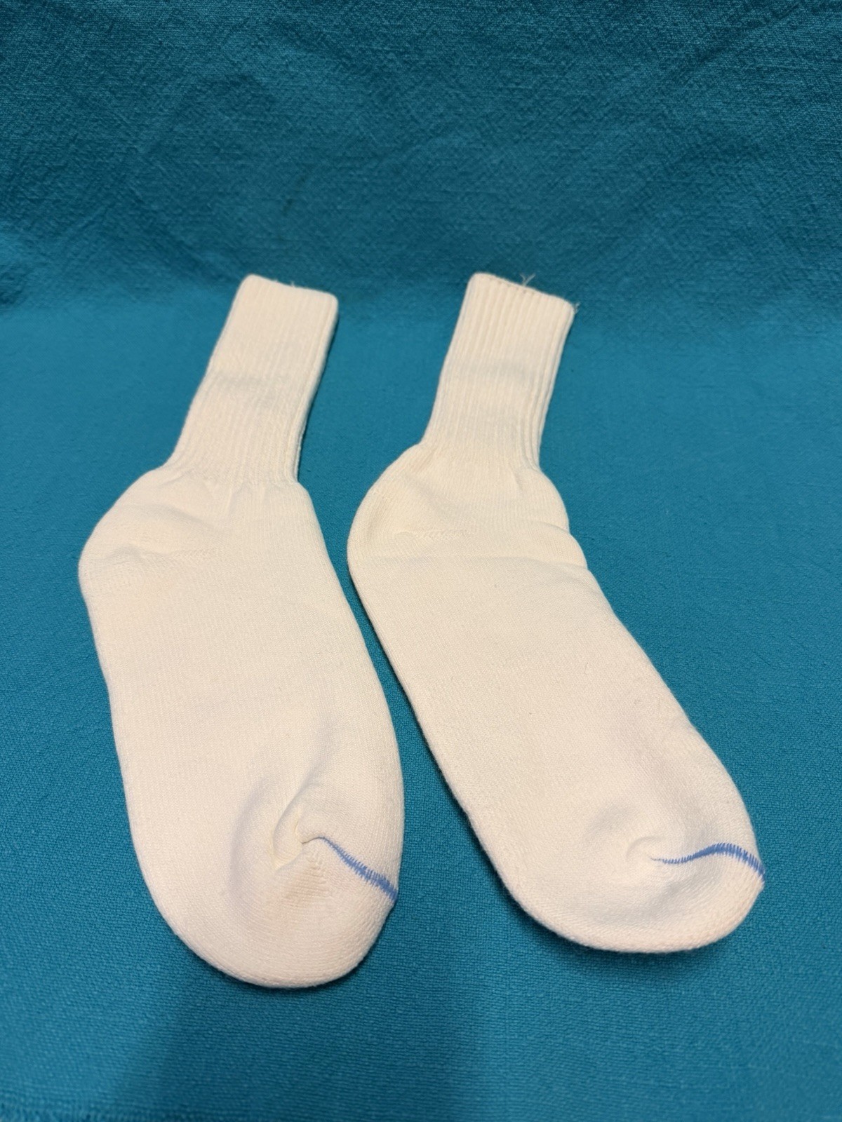 Vtg SOCKS Workforce safety socks for steel toe shoes Size 9-11 Crew USA 1 Pair