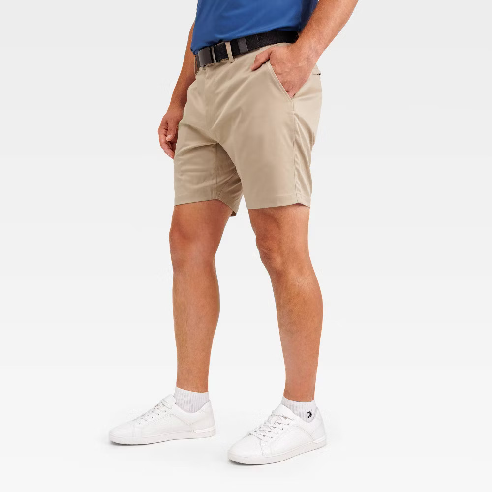 Waggle Men Ace Shorts – Khaki M