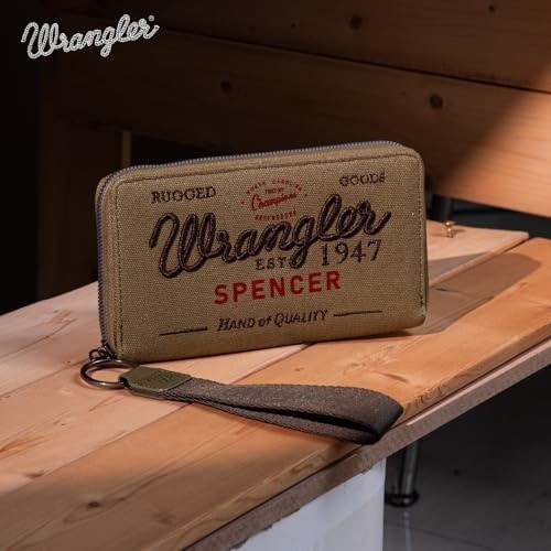 Montana West X Wrangler Wristlet Wallets for Women Classic Retro Wallet Purse…