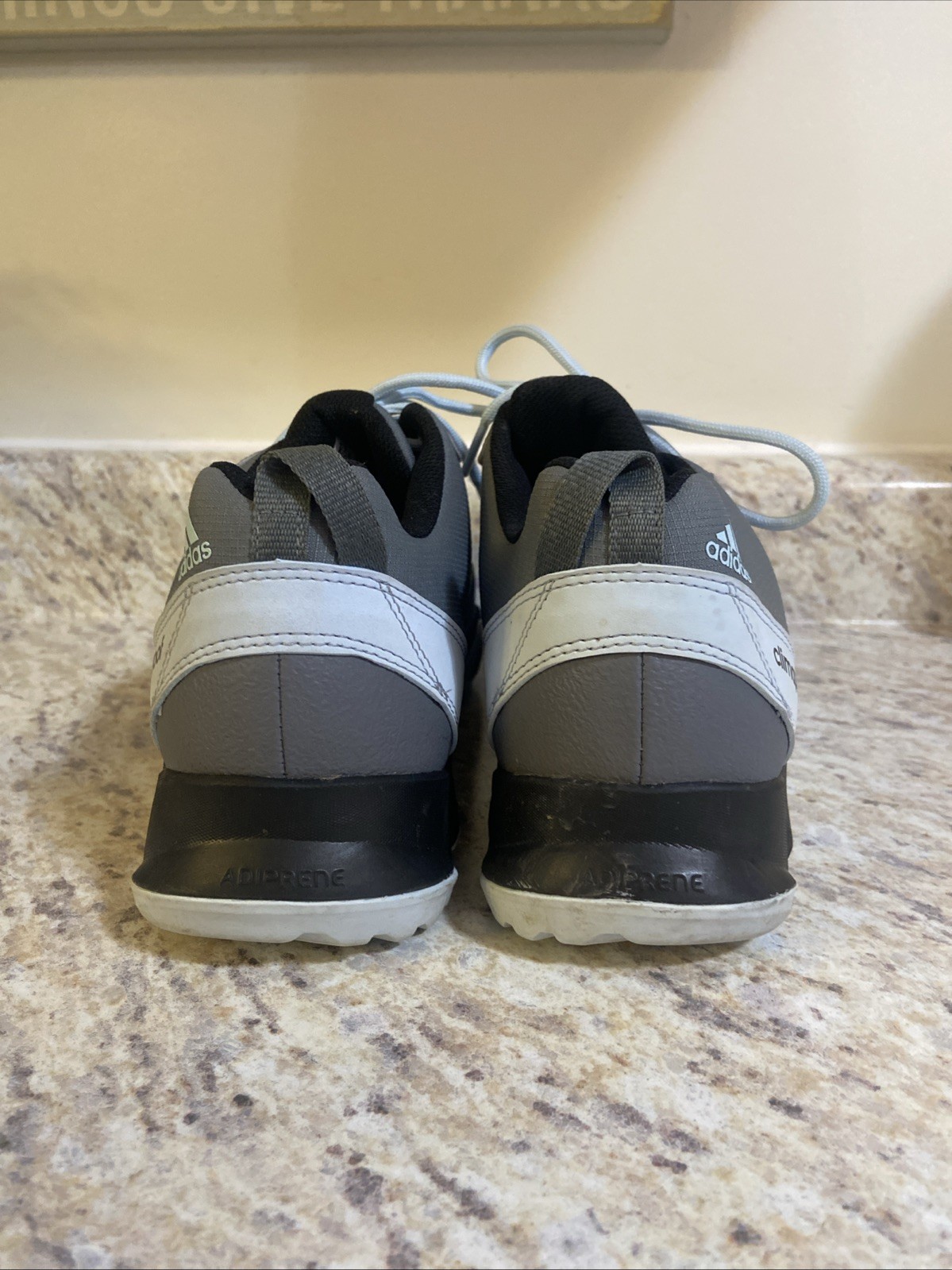 Adidas AX2S Low Top Women Hiking Shoes Gray Blue Size 9