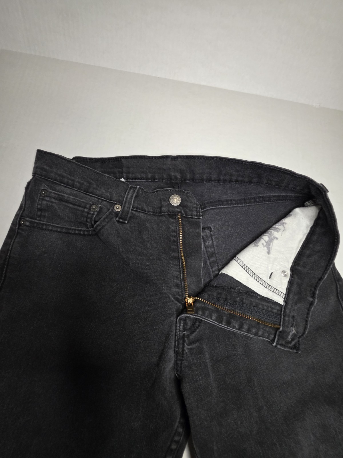 Levis 511 Slim Fit Jeans Mens 32×32 Black Native Cali Flex Denim 04511-1907