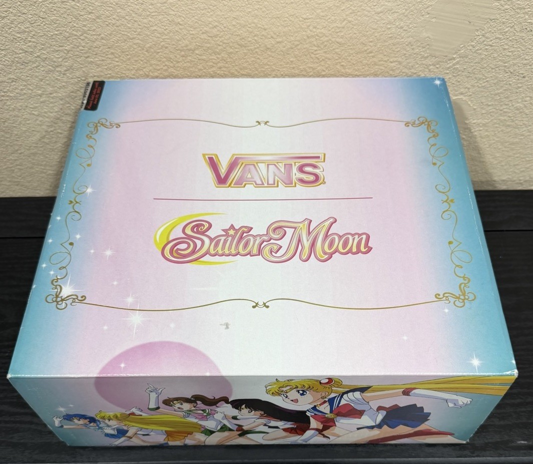 Sailor Moon Vans Limited Edition Women’s 8.5 Mens 7 Rare/Discontinued