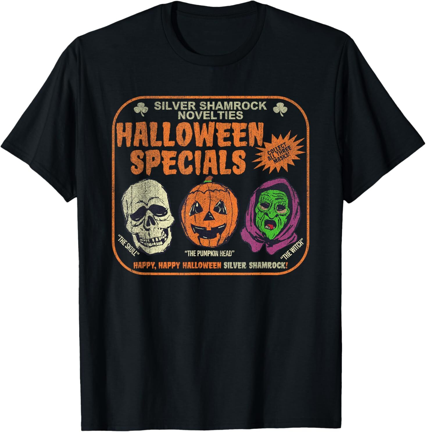 Silver Shamrock Novelties Halloween Specials T-Shirt