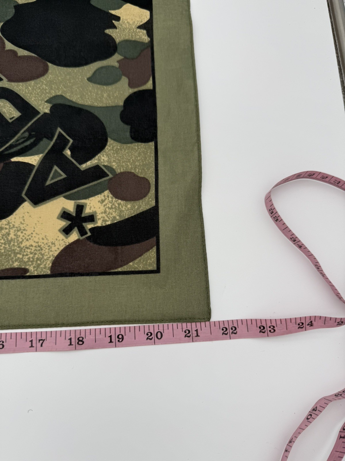 BAPE A Bathing Ape Camo Bandana (Japan Exclusive)