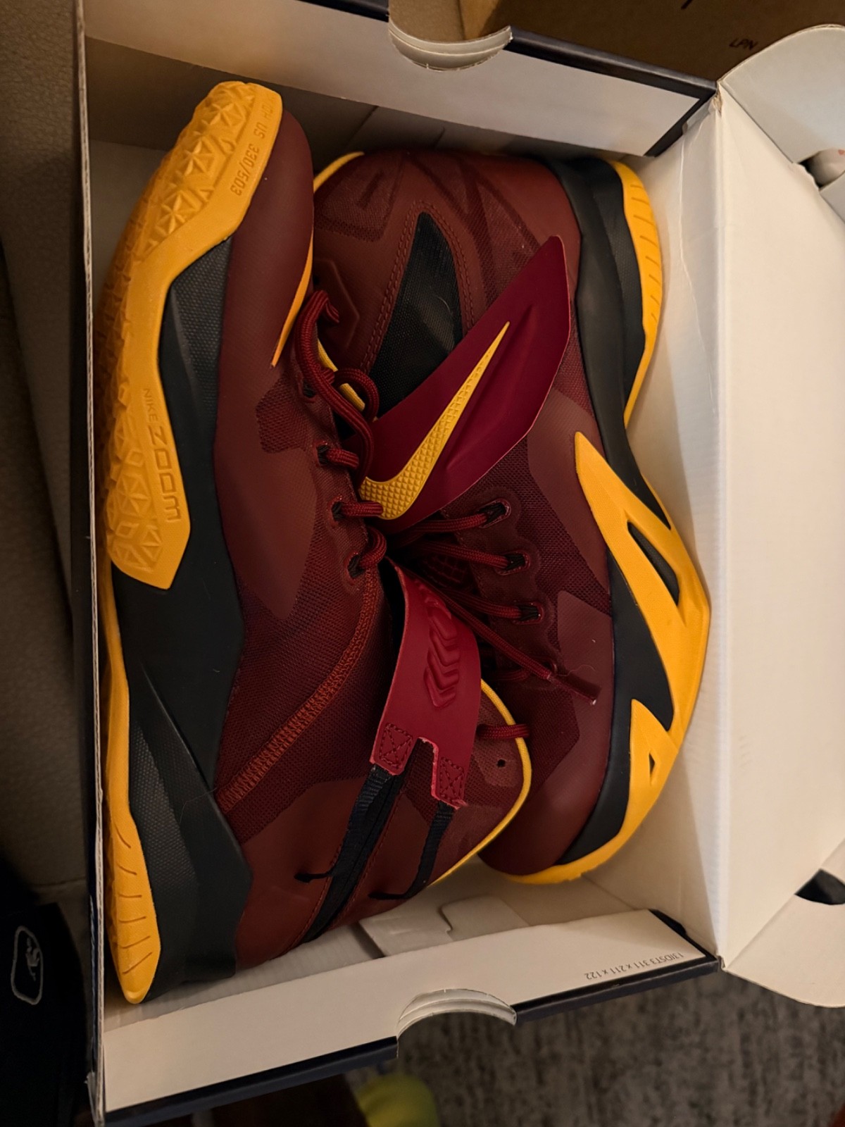 custom Nike iD LeBron sneakers (2015). Return of the King