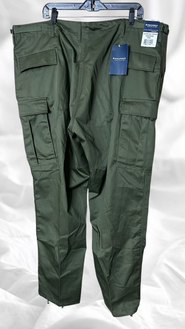Propper Men’s BDU Uniform Twill Trousers Military Tactical Cargo Zipper Fly XXLR