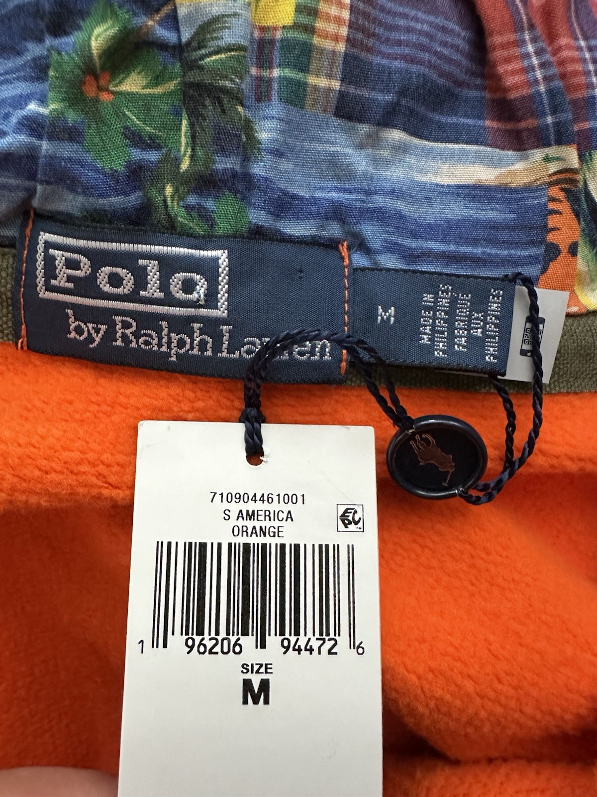 Polo Ralph Lauren Key West Ocho Rios Expedition Hoodie Tropical Men Size Medium