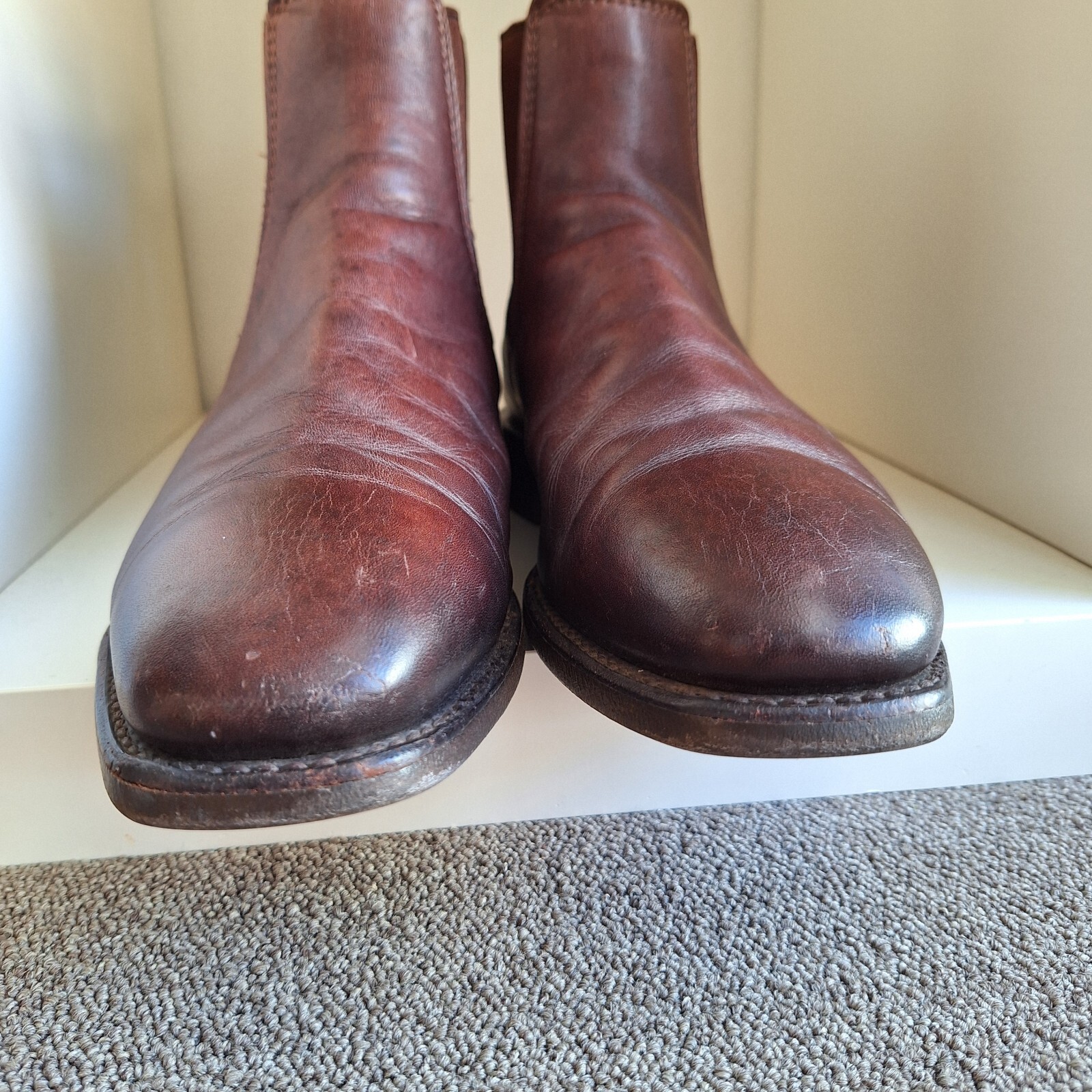 RM williams Leather Comfort Craftsman Chelsea Boots UK 7.5G US 8.5 Ladies 10