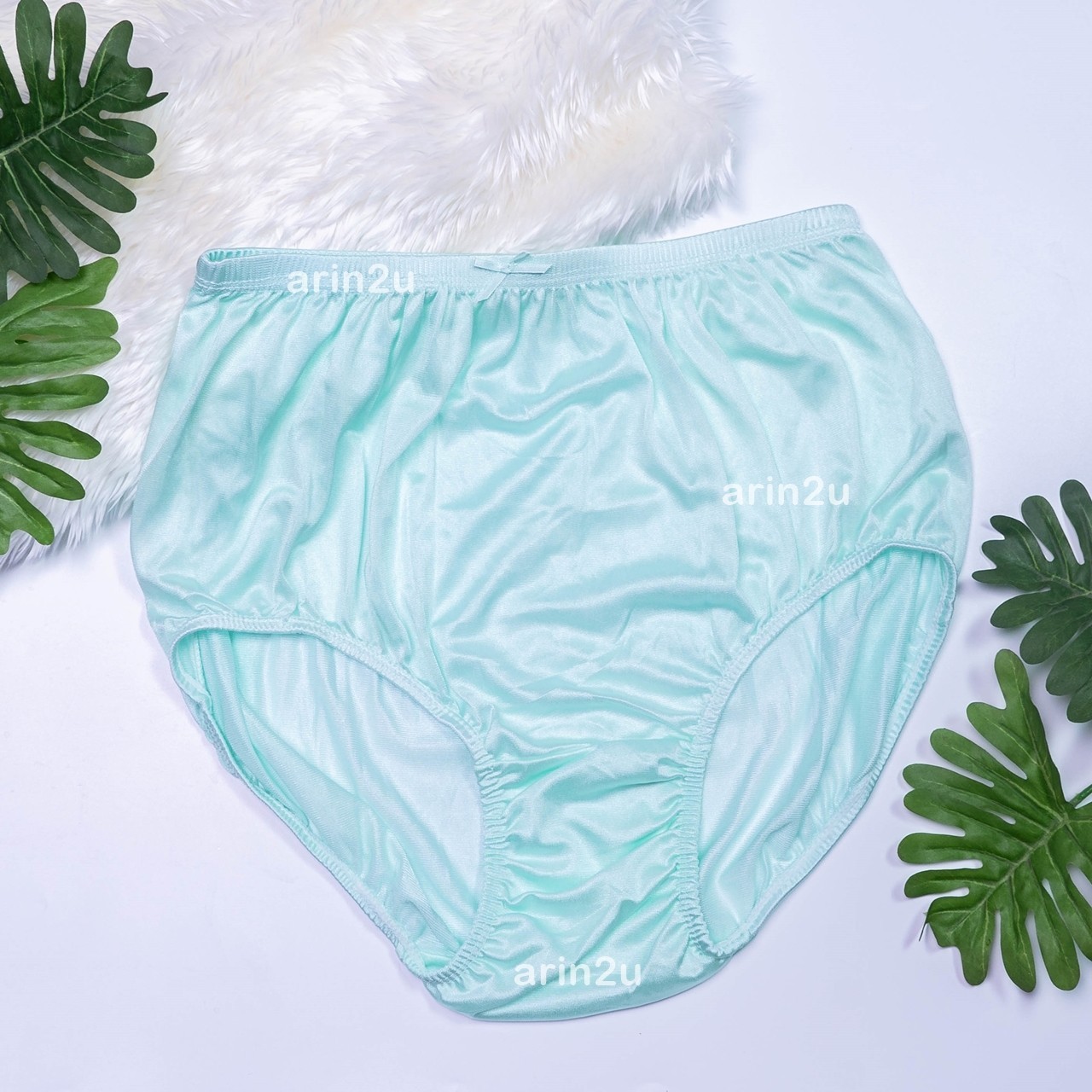 6 VTG Silky Shiny Nylon Panties Plus Size 3XL Soft Sissy Briefs Underwear Nylon
