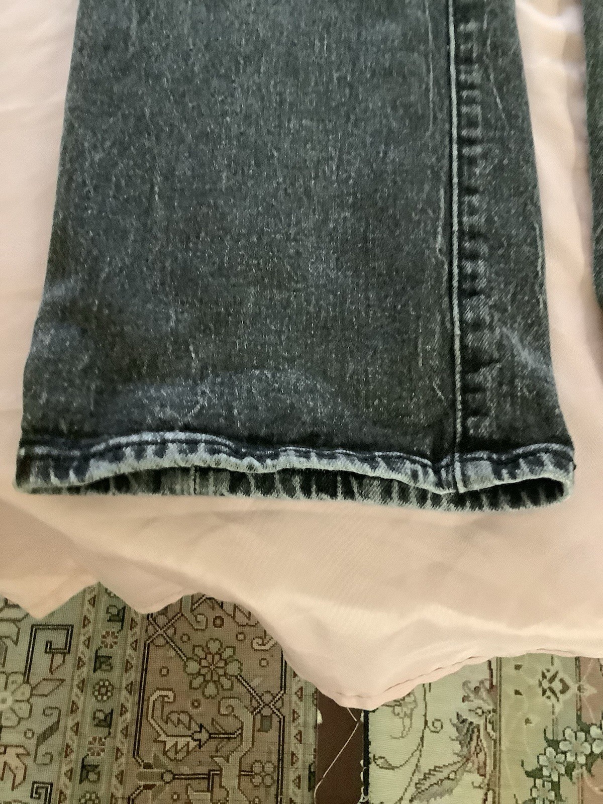 Levi’s Jeans 501 Button Fly 34×34 Charcoal Black