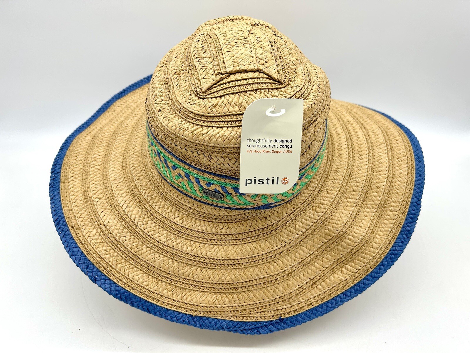 New Pistil Wide Brim Floppy Summer Straw Sun Hat Beach Women’s Unisex OS NWT