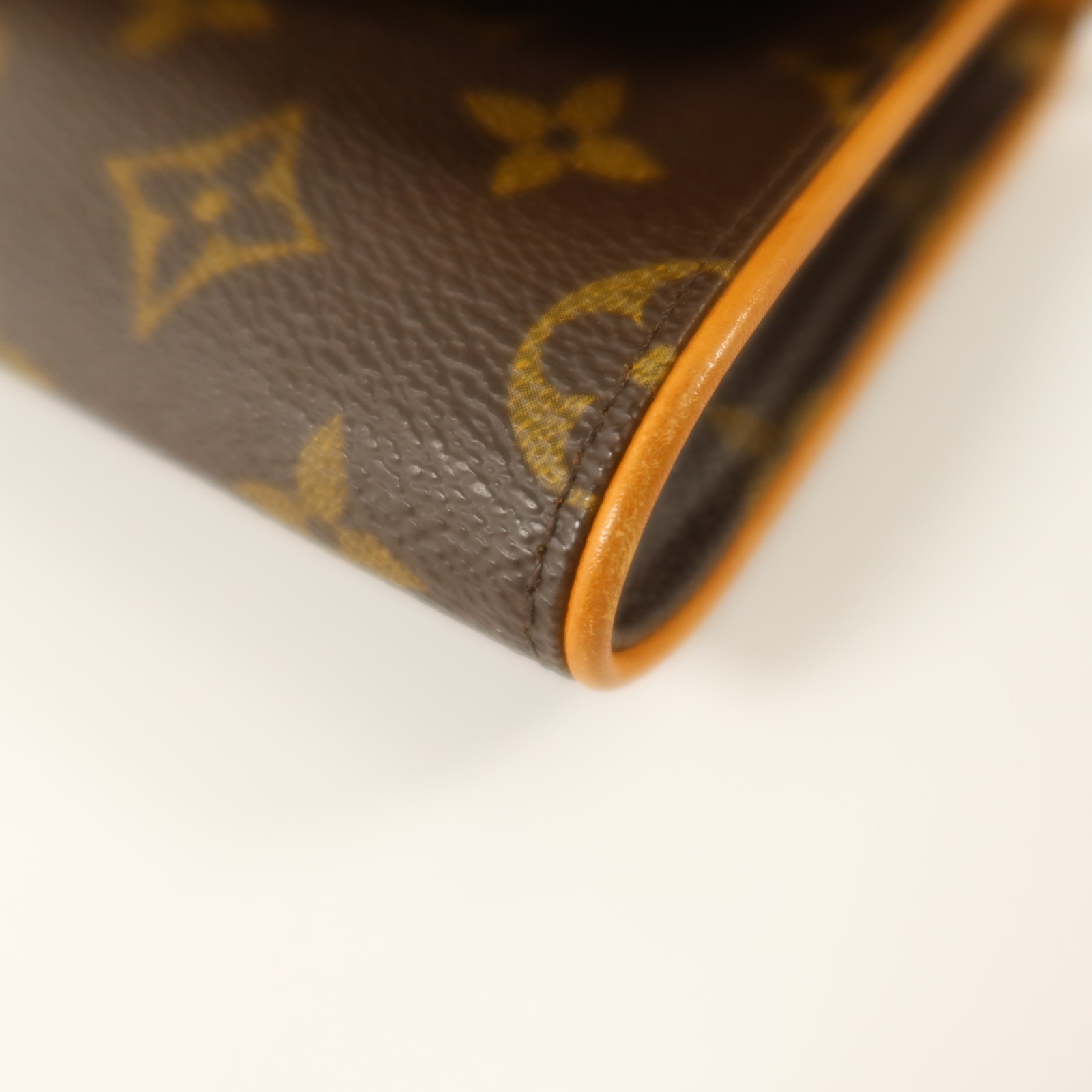 LOUIS VUITTON LV GHW Pochette Twin GM Shoulder Bag M51852 Monogram Brown