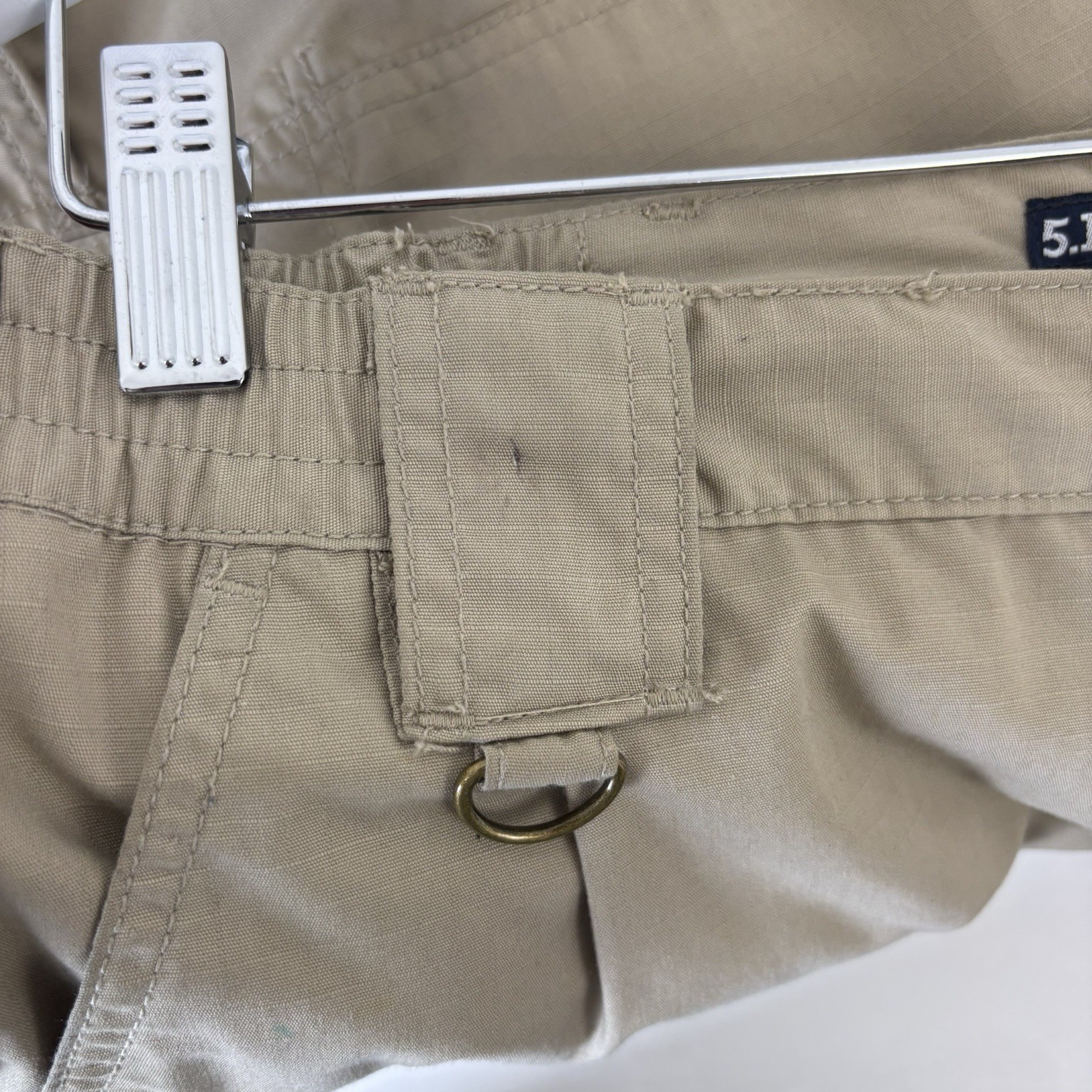 5.11 Tactical Cargo Trousers Utility Pants Beige Size 32 X 32 Mens