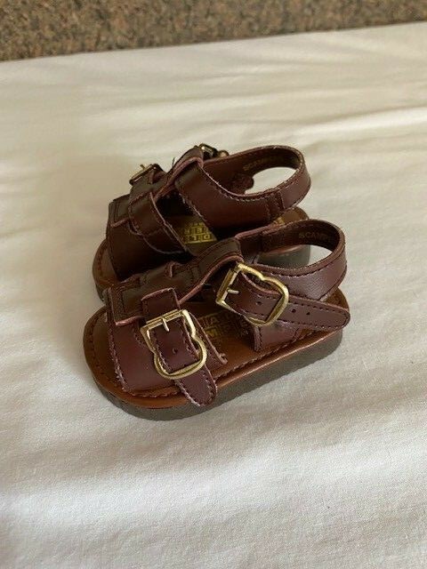 Vintage Cradle Jumpers Baby Sandals Size 1 All Man Made Material