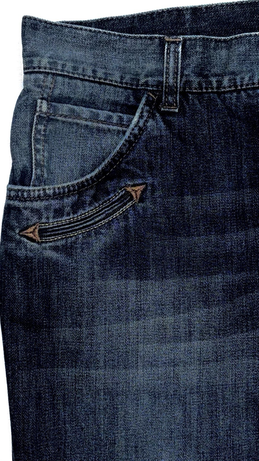 Dolce & Gabbana Men’s Western Pockets Blue Jeans Size 34W/ 26.5 In