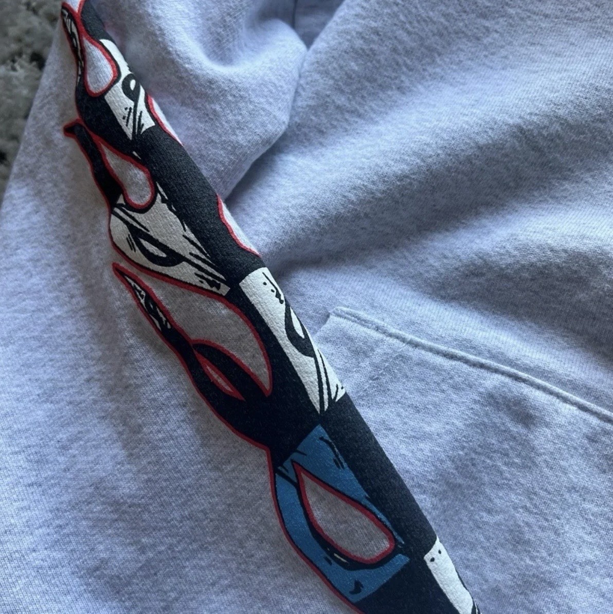 Chrome Hearts Matty Boy Flame Floral Sleeves Hoodie
