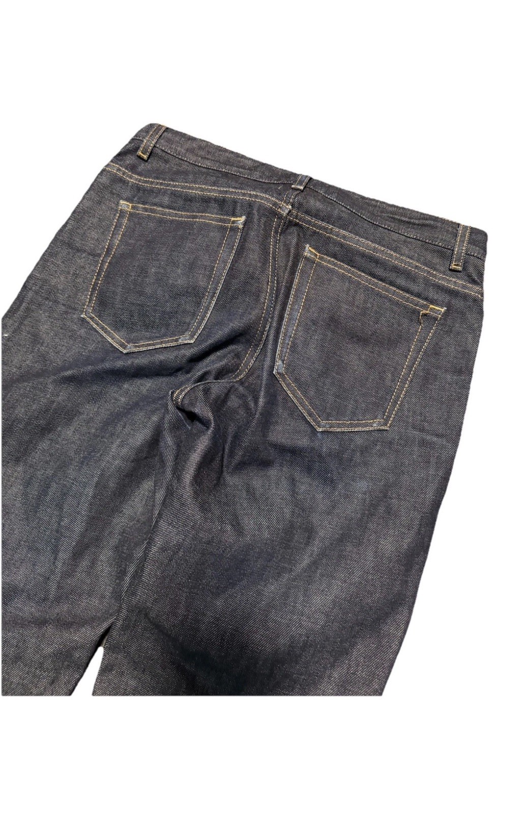 ASKET The Raw Denim Jean 29×32 Regular Fit Made in Italy Stockholm Indigo Raw