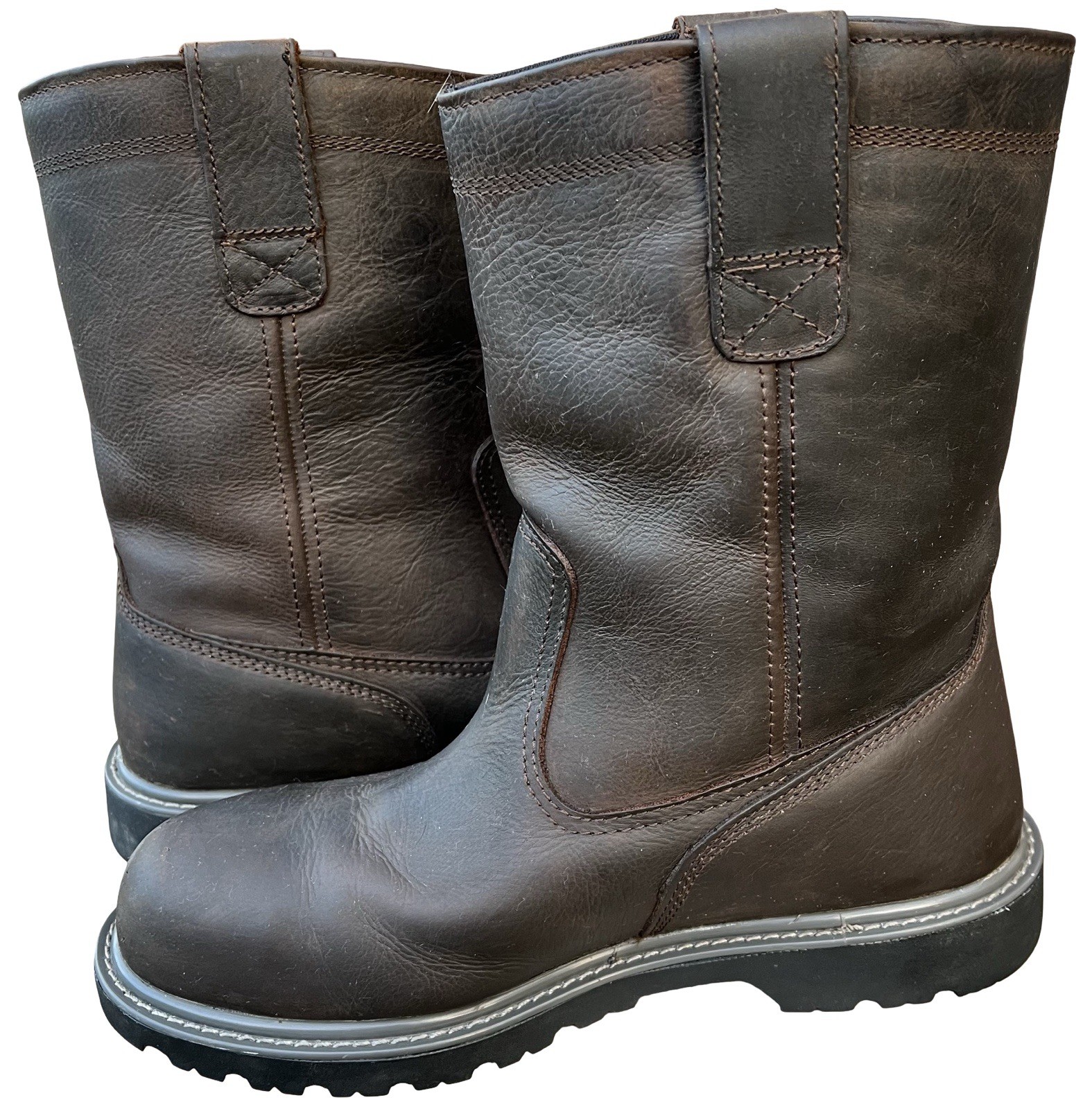 Wolverine Men’s Floorhand Waterproof Wellington Work Boots Steel Toe Size 12 EW