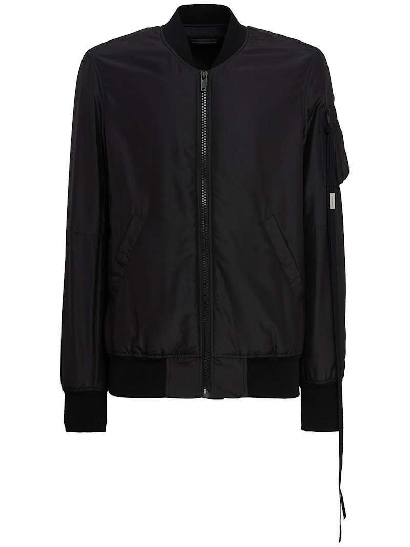 ANN DEMEULEMEESTER Dries Standard Black Bomber Jacket New & Authentic