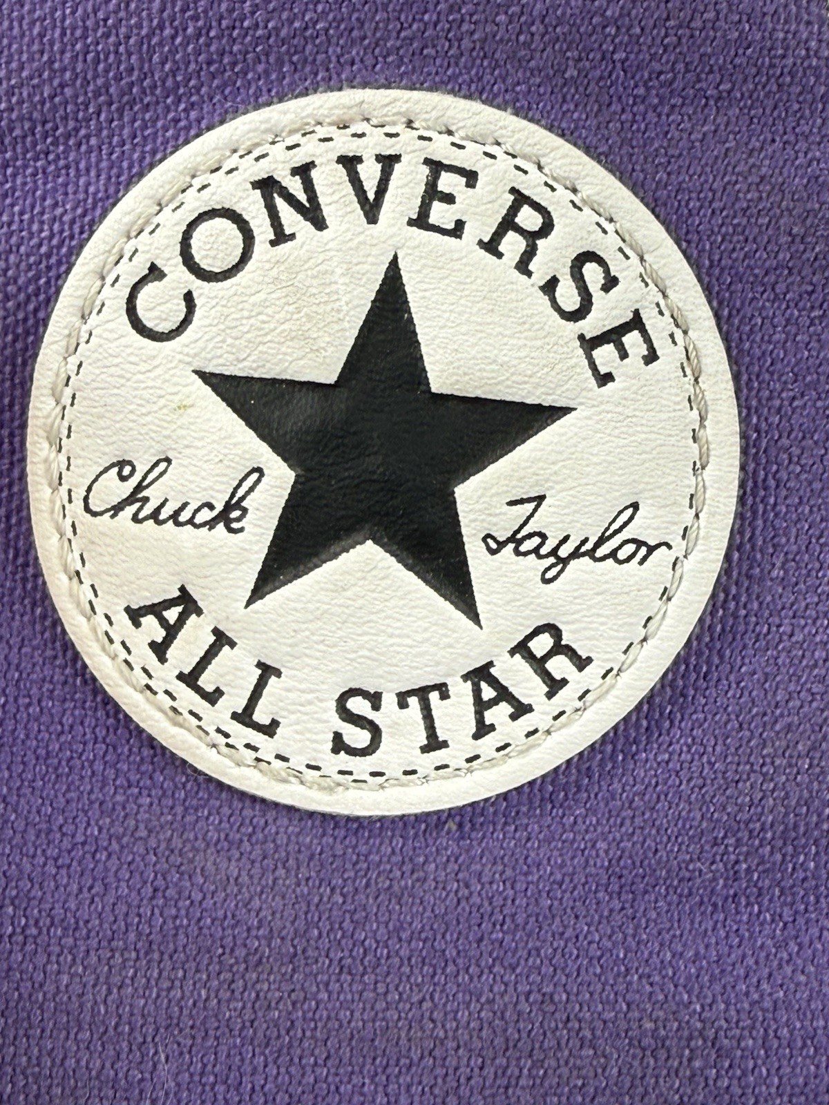 Converse Chuck Taylor All Star High Top Purple Canvas Sneakers 137833F Wo’s 8