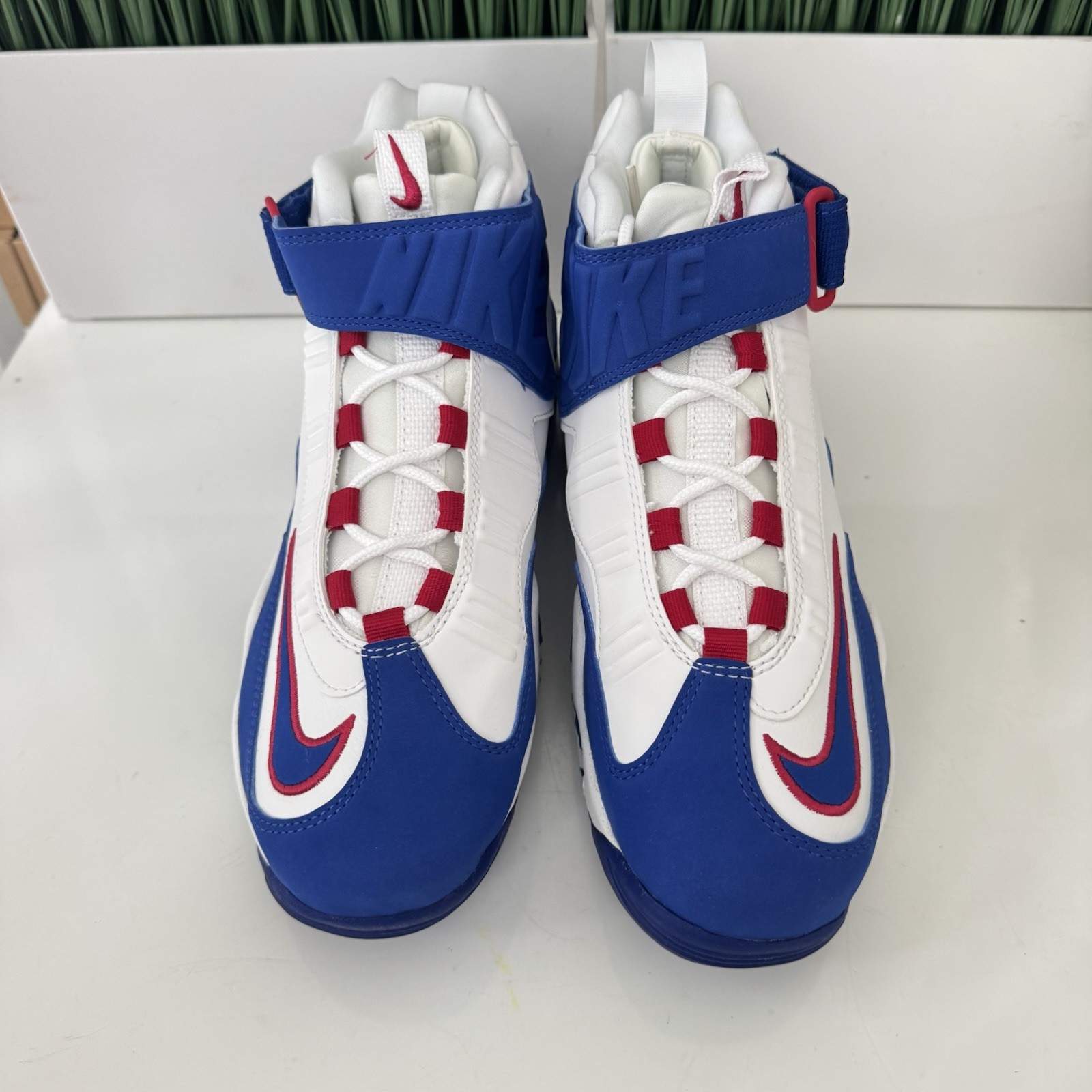 Nike Air Griffey Max 1 USA NBY White Royal Mens Shoes DX3723-100 Size 10.5