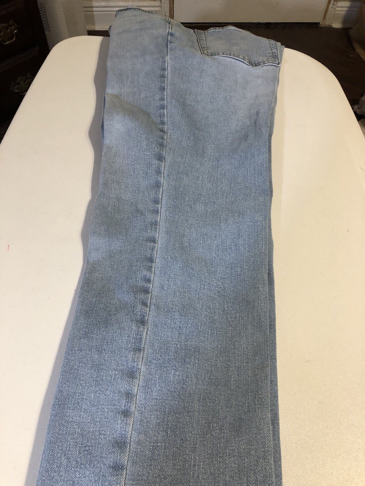 Men’s Goodfellow Slim/ Total Flex Straight/Blue Jeans 32×32 – Preowned