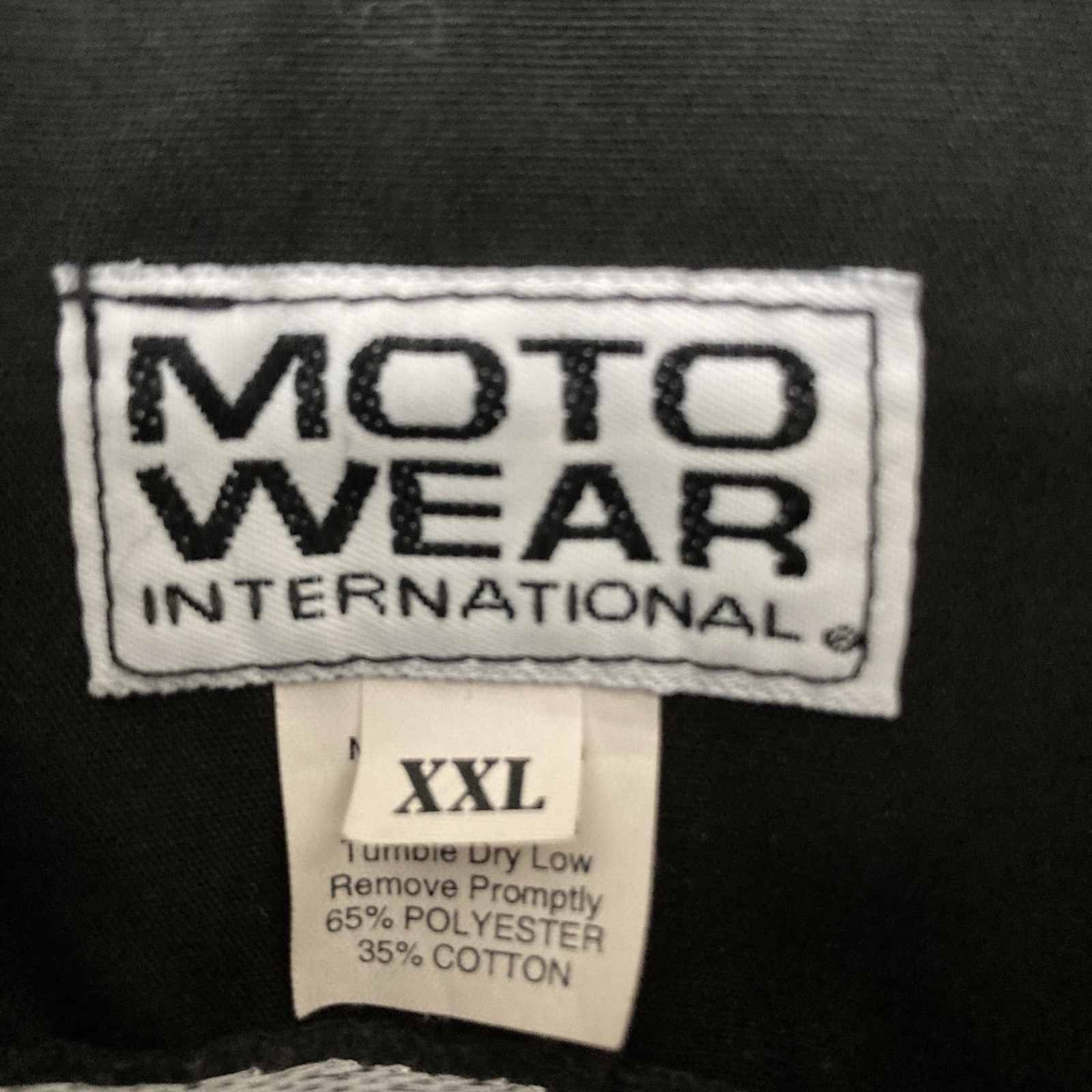 Vintage Motowear Team Skunk2 Racing Men’s Black Button Down Graphic Shirt Sz XXL