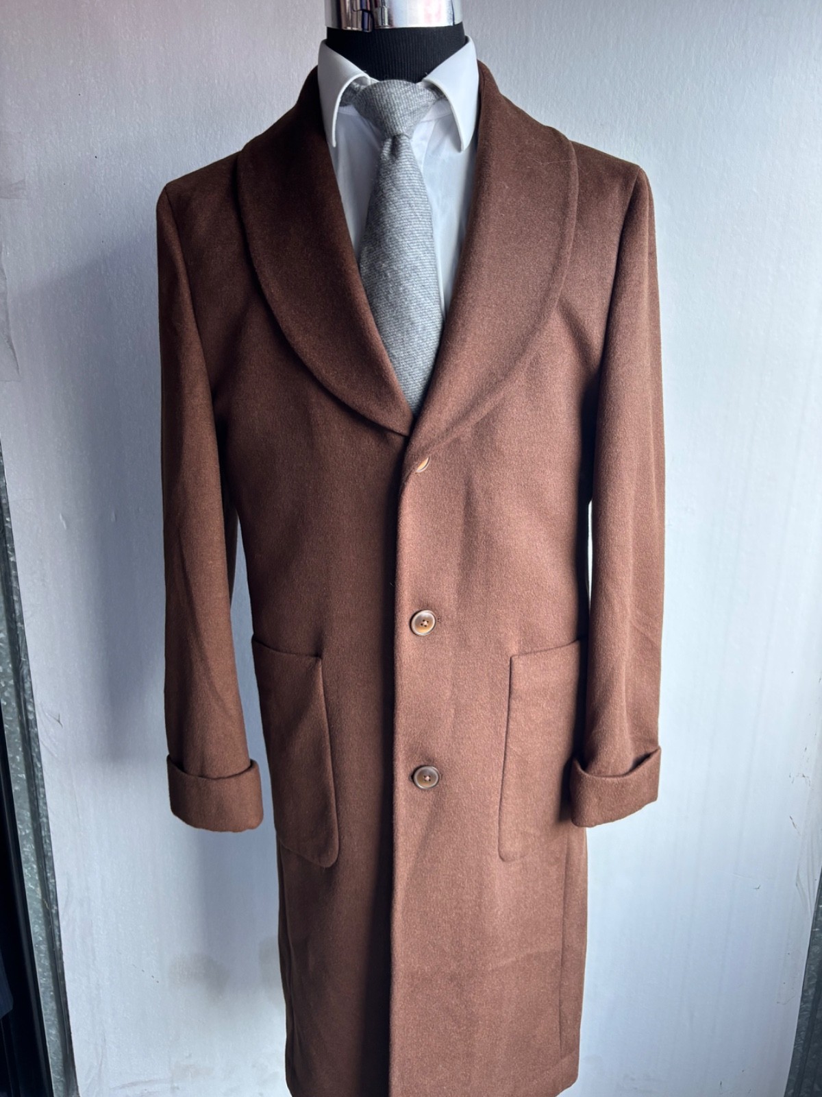 ⭐️ TALLIA SHAWL NECK WOOL 3/4 COAT SMALL ⭐️