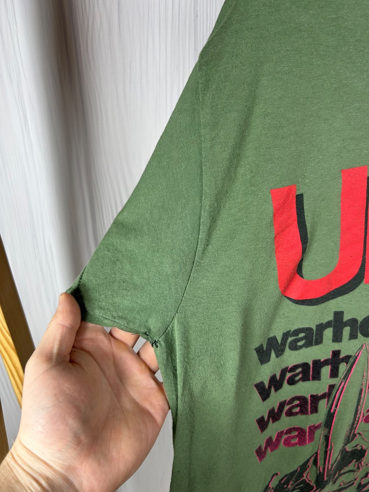 Vintage U.K. Subs Warhead Band T-Shirt Size M