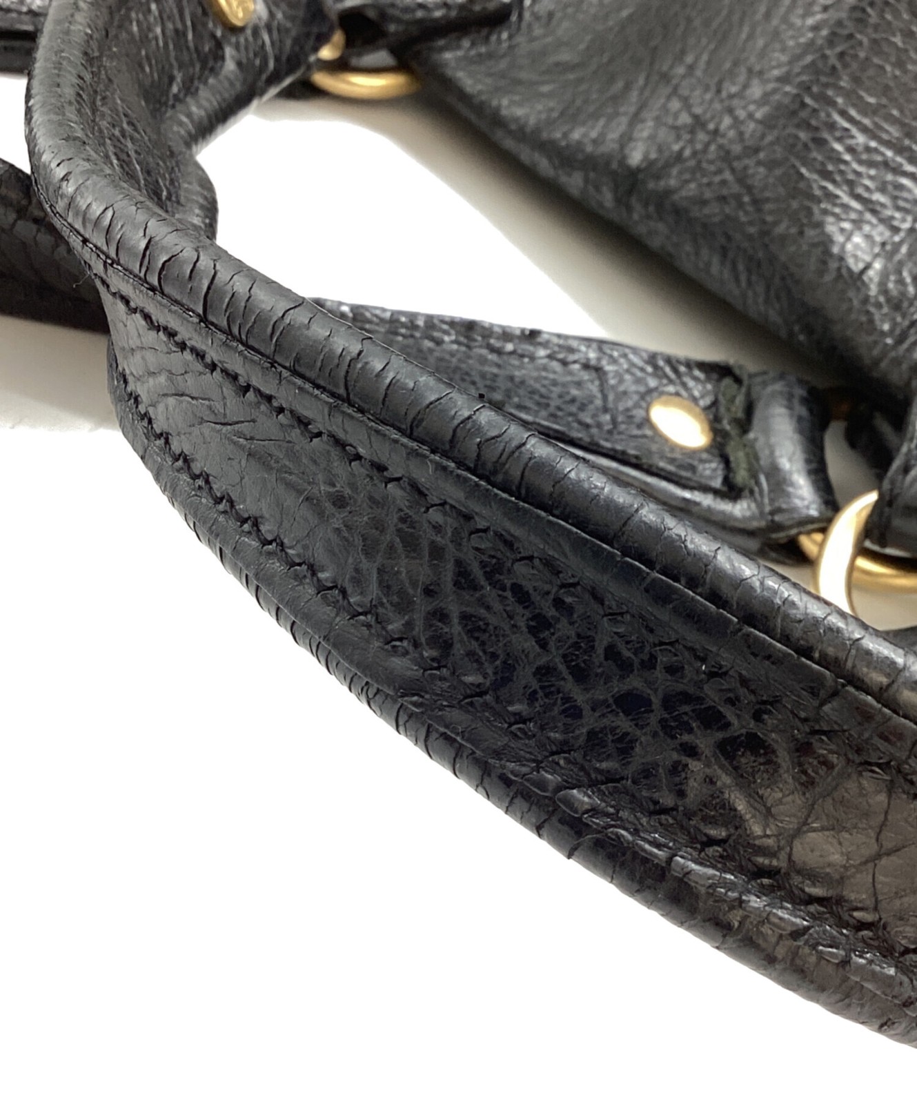 CELINE Handbag Boogie Bag Black Authentic From Japan