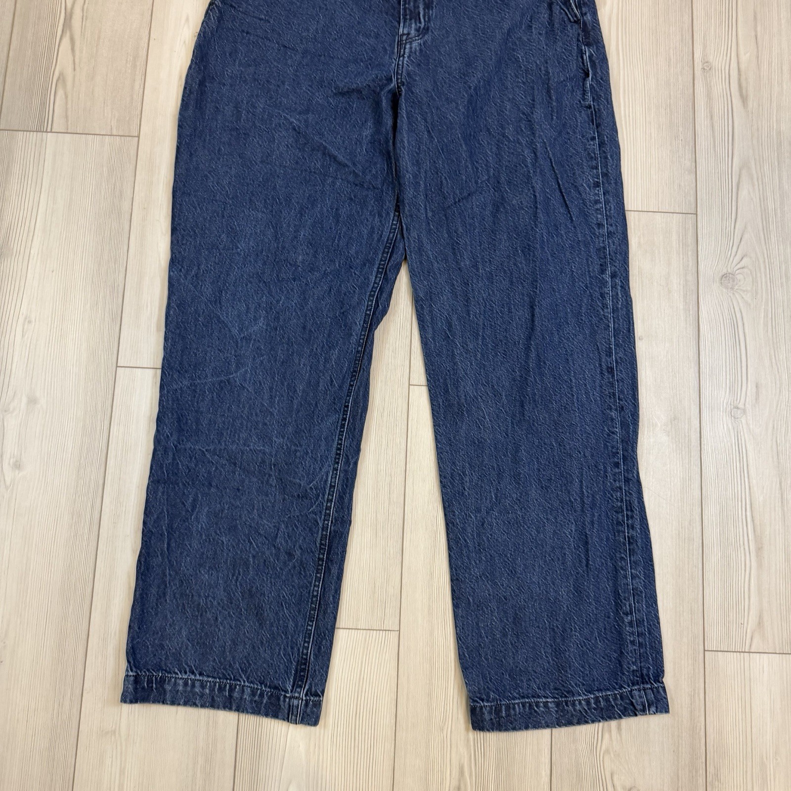 Abercrombie & Fitch 32/14L Denim The Loose High Rise Blue Jeans