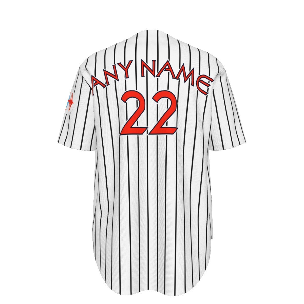 Custom Baseball Jersey With Your Name and Number! Take Me Out To The Holosuite