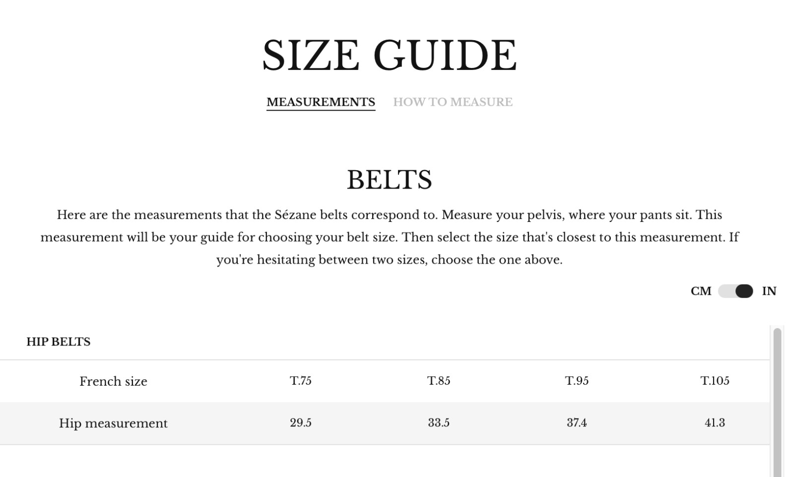 New With Tags Sezane Arthur Noir Glace Leather Belt T.75 BLACK made in Italy