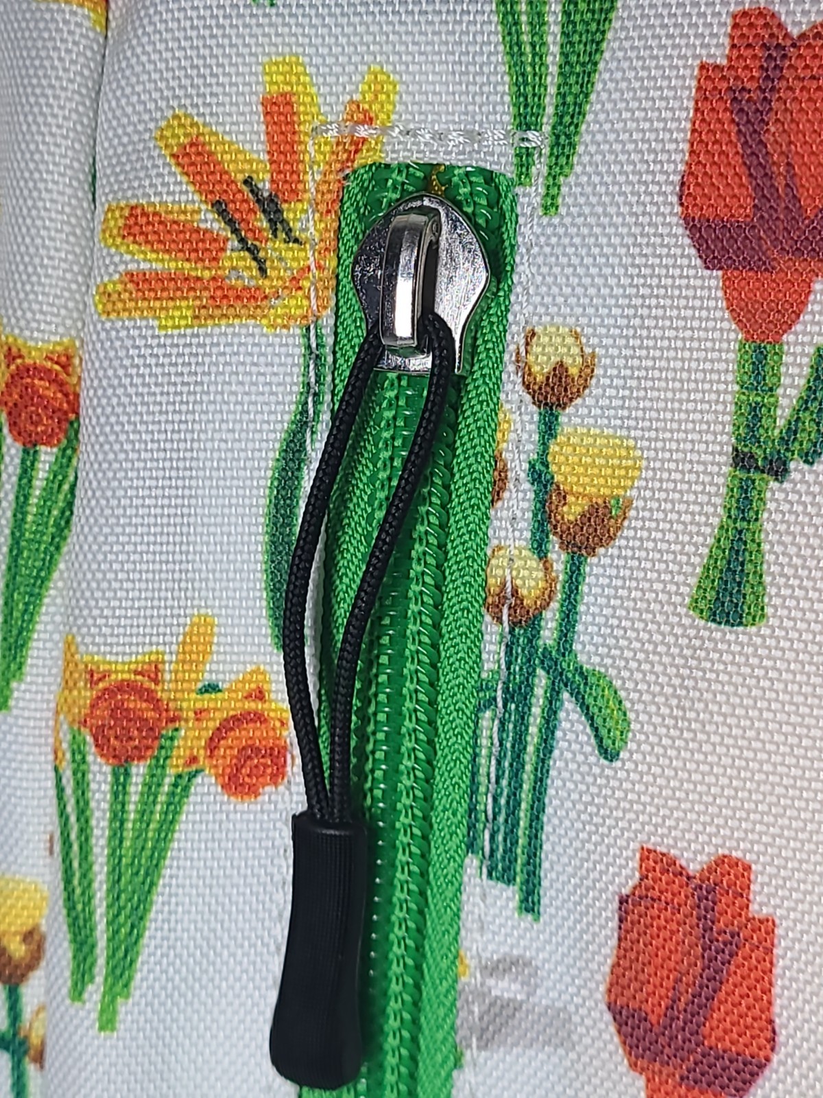 LEGO LEGOLAND Floral Print Crossbody Messenger Bag Zip Buckle Green Strap
